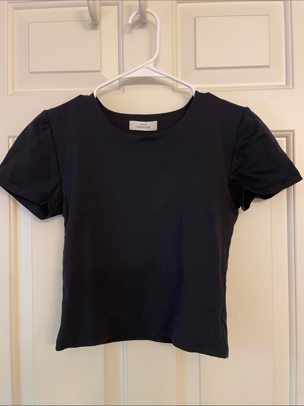 Babaton black contour top Medium
